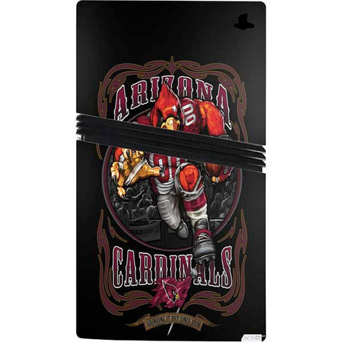 Liquid Blue NFL Arizona Cardinals Running Back PS5 Pro Bundle Skin