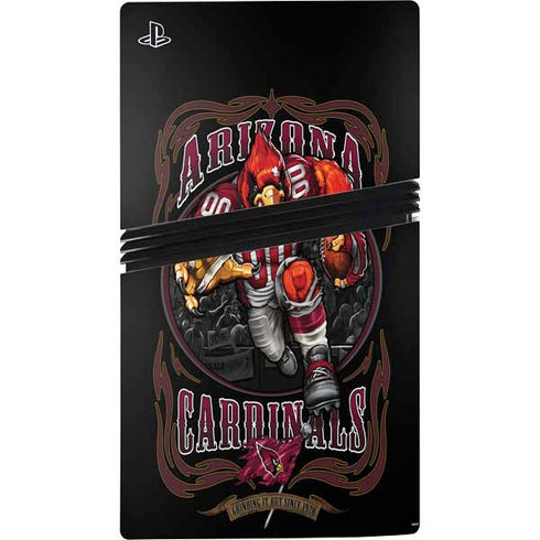 Liquid Blue NFL Arizona Cardinals Running Back PS5 Pro Console Skin