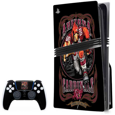 Liquid Blue NFL Arizona Cardinals Running Back PlayStation PS5 Skins