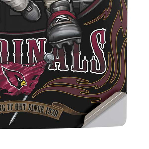 Liquid Blue NFL Arizona Cardinals Running Back PS5 Pro Disk Console Skin