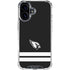 NFL Arizona Cardinals Shutout iPhone 16 Plus Clear Case