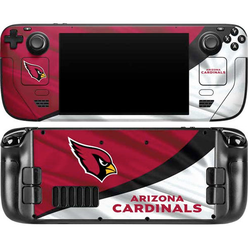 NFL Arizona Cardinals Steam Deck Handheld Gaming Computer OLED Skin