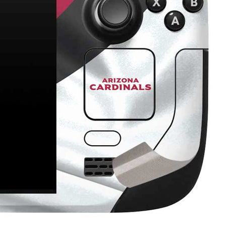 NFL Arizona Cardinals Steam Deck Handheld Gaming Computer Skin