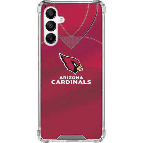 NFL Arizona Cardinals Team Jersey Galaxy A16 5G Clear Case