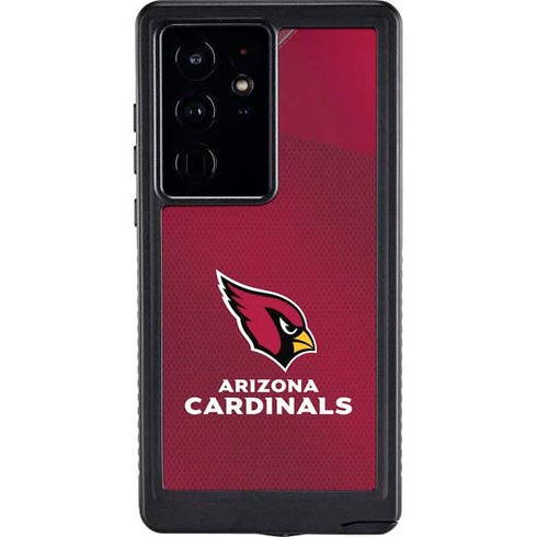NFL Arizona Cardinals Team Jersey Galaxy S24 Ultra Waterproof Case