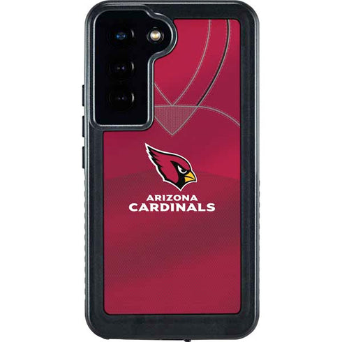 NFL Arizona Cardinals Team Jersey Galaxy S24 Waterproof Case