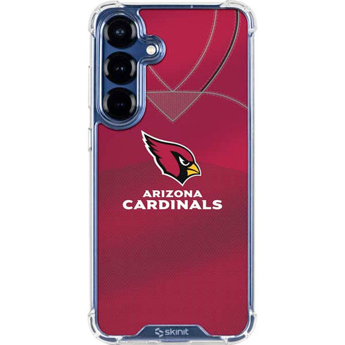 NFL Arizona Cardinals Team Jersey Galaxy S25 Clear Case