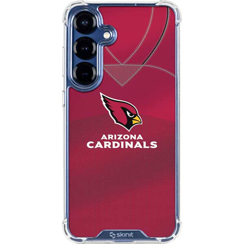 NFL Arizona Cardinals Team Jersey Galaxy S25 Plus Clear Case