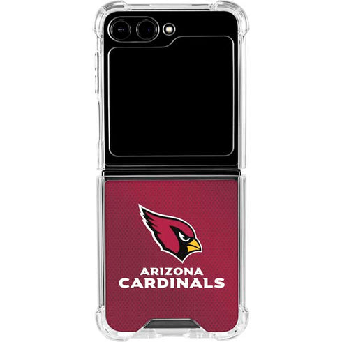 NFL Arizona Cardinals Team Jersey Galaxy Z Flip6 Clear Case