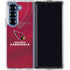 NFL Arizona Cardinals Team Jersey Galaxy Z Fold6 Clear Case