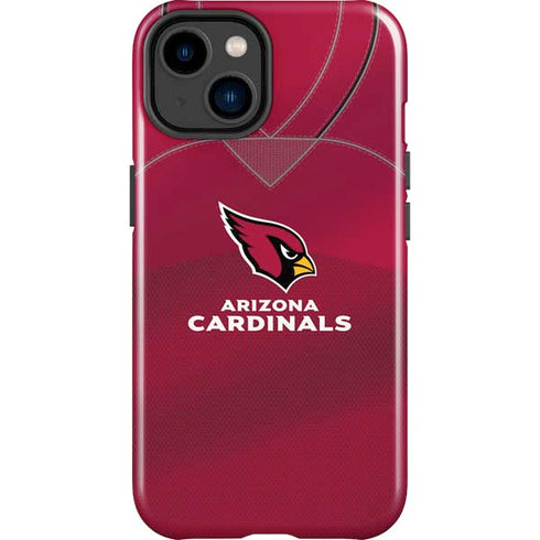 NFL Arizona Cardinals Team Jersey iPhone 15 Impact Case