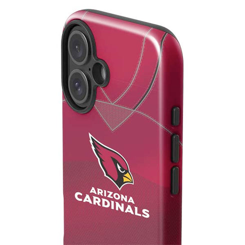 NFL Arizona Cardinals Team Jersey iPhone 16 Plus Impact Case