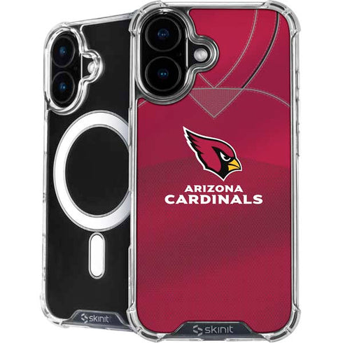 NFL Arizona Cardinals Team Jersey iPhone 16 Plus MagSafe Case