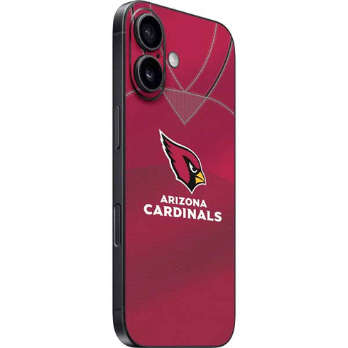 NFL Arizona Cardinals Team Jersey iPhone 16 Plus Skin