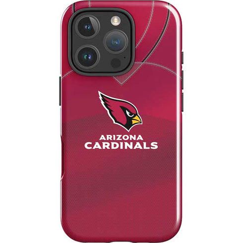 NFL Arizona Cardinals Team Jersey iPhone 16 Pro Impact Case