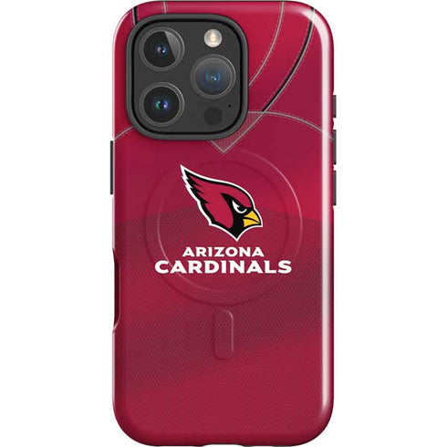 NFL Arizona Cardinals Team Jersey iPhone 16 Pro Magsafe Impact Case