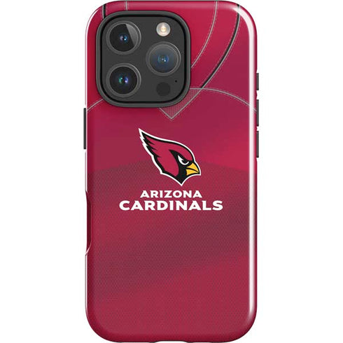 NFL Arizona Cardinals Team Jersey iPhone 16 Pro Max Impact Case