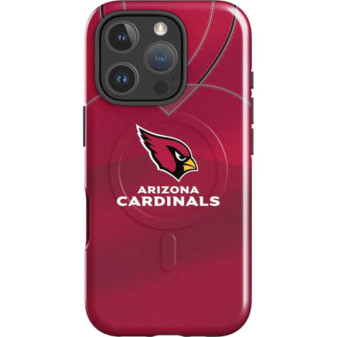 NFL Arizona Cardinals Team Jersey iPhone 16 Pro Max Magsafe Impact Case
