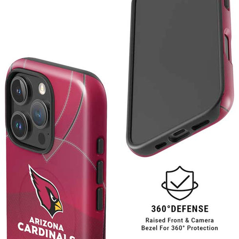 NFL Arizona Cardinals Team Jersey iPhone 16 Pro Max Magsafe Impact Case
