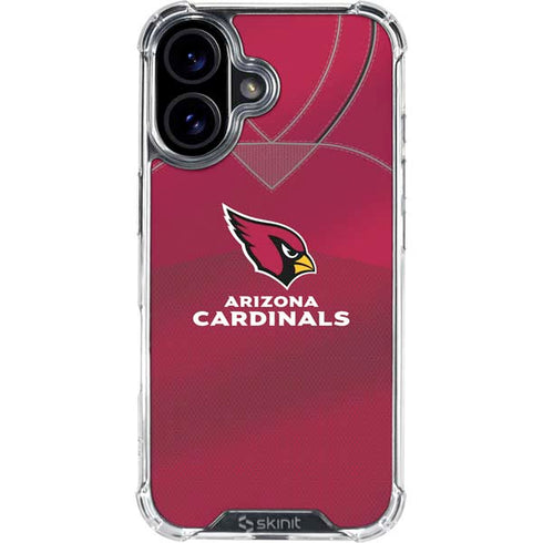 NFL Arizona Cardinals Team Jersey iPhone 17 Clear Case