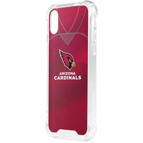 NFL Arizona Cardinals Team Jersey iPhone XS Clear Case
