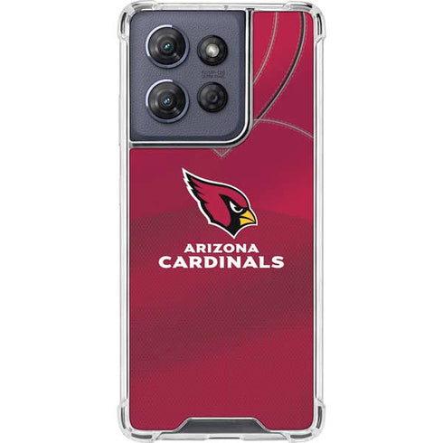 NFL Arizona Cardinals Team Jersey Moto G Play 5G (2025) Clear Case