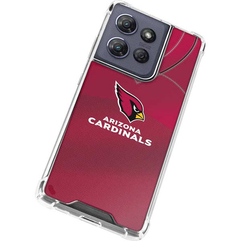 NFL Arizona Cardinals Team Jersey Moto G Power 5G (2025) Clear Case