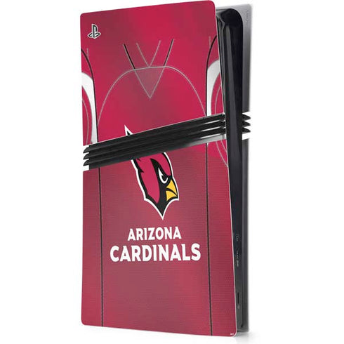 NFL Arizona Cardinals Team Jersey PS5 Pro Console Skin