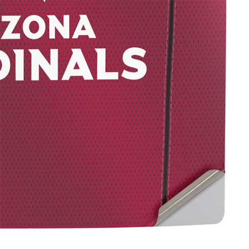 NFL Arizona Cardinals Team Jersey PS5 Slim Digital Edition Console Skin