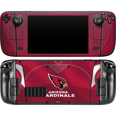 NFL Arizona Cardinals Team Jersey Steam Deck Handheld Gaming Computer OLED Skin