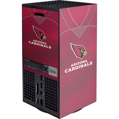NFL Arizona Cardinals Team Jersey XBox Series X Digital Edition Console Skin