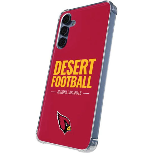 NFL Arizona Cardinals Team Motto Galaxy A35 5G Clear Case