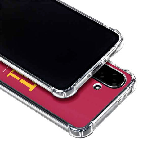 NFL Arizona Cardinals Team Motto Galaxy A36 5G Clear Case