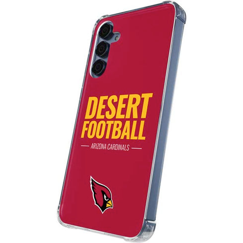 NFL Arizona Cardinals Team Motto Galaxy A55 5G Clear Case