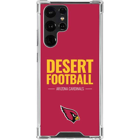 NFL Arizona Cardinals Team Motto Galaxy S23 Ultra Clear Case