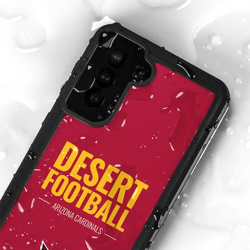 NFL Arizona Cardinals Team Motto Galaxy S24 Plus Waterproof Case