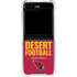 NFL Arizona Cardinals Team Motto Galaxy Z Flip6 Clear Case