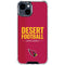 NFL Arizona Cardinals Team Motto iPhone 15 Clear Case