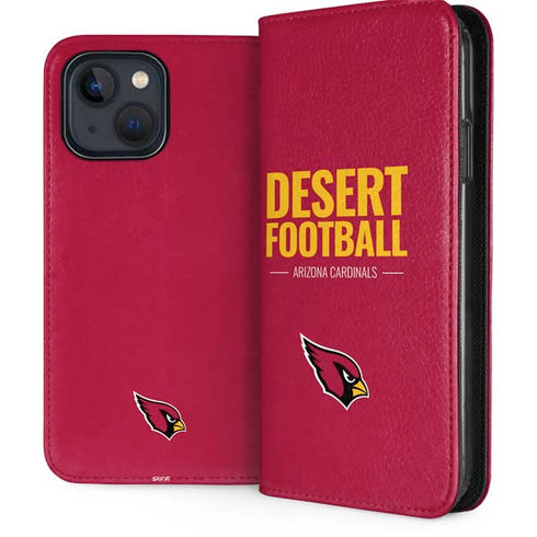 NFL Arizona Cardinals Team Motto iPhone 15 Plus Folio Case