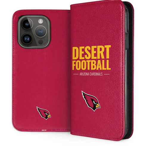 NFL Arizona Cardinals Team Motto iPhone 15 Pro Folio Case