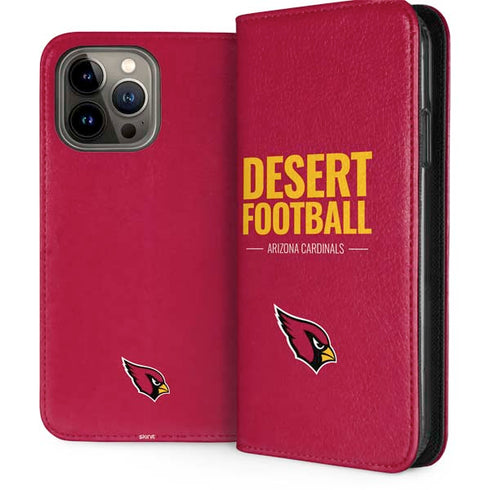 NFL Arizona Cardinals Team Motto iPhone 15 Pro Max Folio Case