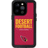 NFL Arizona Cardinals Team Motto iPhone 15 Pro Waterproof Case