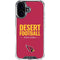 NFL Arizona Cardinals Team Motto iPhone 16 Plus Clear Case