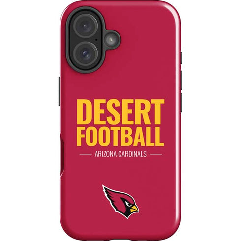 NFL Arizona Cardinals Team Motto iPhone 16 Plus Impact Case