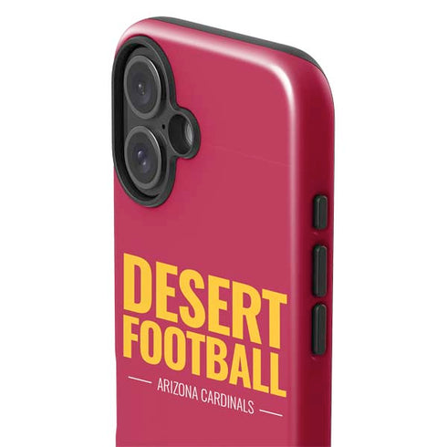 NFL Arizona Cardinals Team Motto iPhone 16 Plus Impact Case