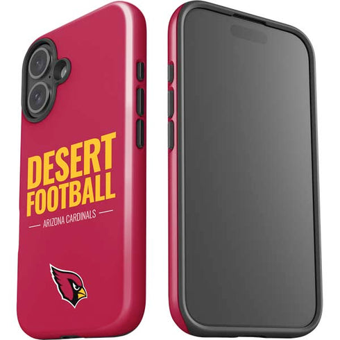 NFL Arizona Cardinals Team Motto iPhone 16 Plus Impact Case