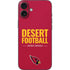 NFL Arizona Cardinals Team Motto iPhone 16 Plus Skin