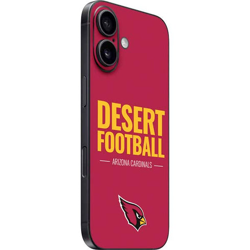 NFL Arizona Cardinals Team Motto iPhone 16 Plus Skin