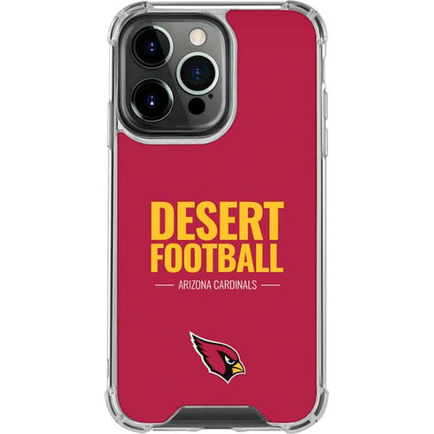 NFL Arizona Cardinals Team Motto iPhone 16 Pro Clear Case