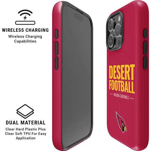NFL Arizona Cardinals Team Motto iPhone 16 Pro Magsafe Impact Case
